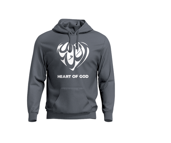 Grey Hoodie-Heart Of God Official